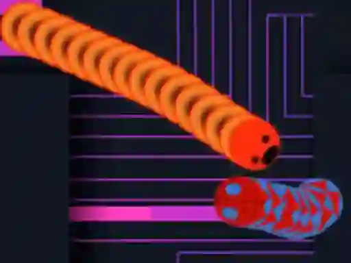 Leikur Neonsnake.io á netinu