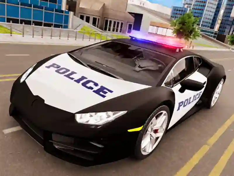 Leikur Police Drift Car Driving Stunt á netinu