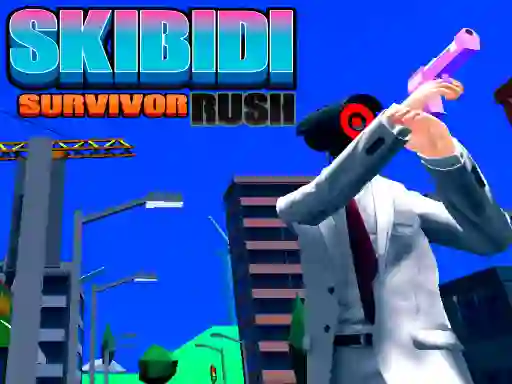 Leikur Skibidi Survivor Rush á netinu