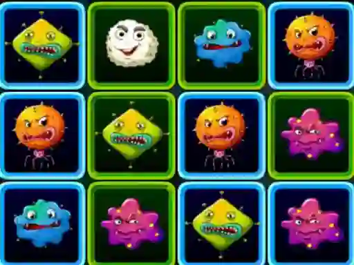 Leikur Monster matching deluxe á netinu