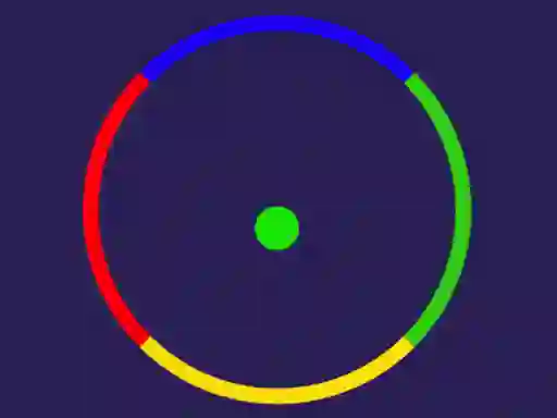 Leikur Colored Circle á netinu