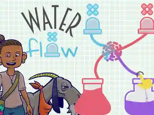 Leikur Water Flow á netinu