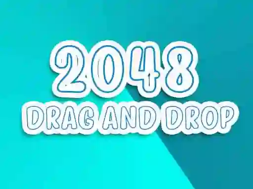 Leikur 2048 Drag'nDrop á netinu