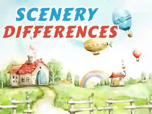 Leikur Fantasy Scenery Differences á netinu
