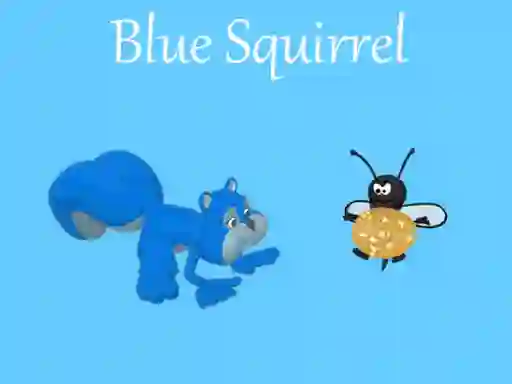 Leikur Blue Squirrel á netinu