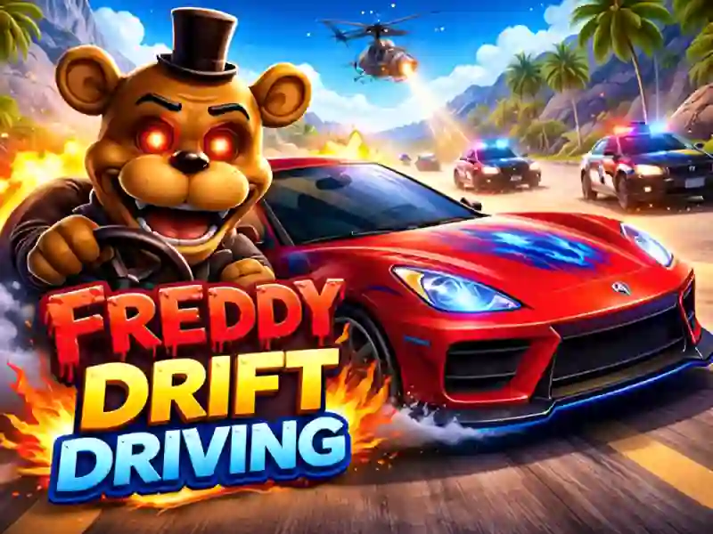 Leikur Freddy Drift Driving á netinu