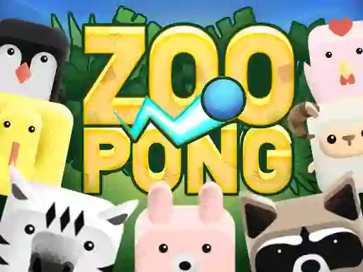 Leikur Zoo Pong á netinu