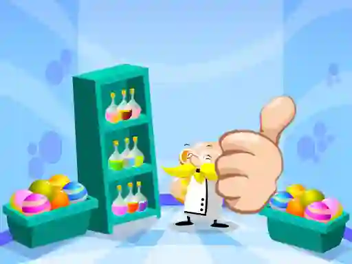 Leikur Crazy Professor Bubble á netinu