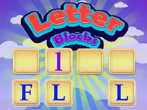 Leikur Letter Blocks á netinu