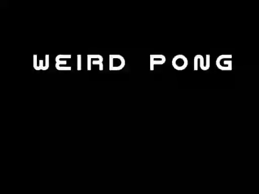 Leikur Weird Pong á netinu