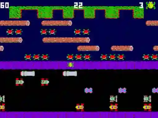 Leikur Clumpsy Frogger 2D á netinu