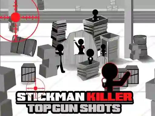 Leikur Stickman Killer Top gun Shots á netinu