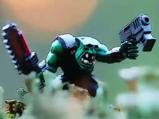 Leikur Monster Soldiers á netinu