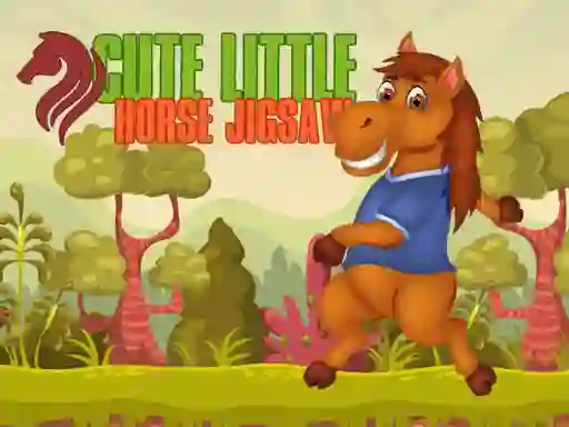 Leikur Cute Little Horse Jigsaw á netinu