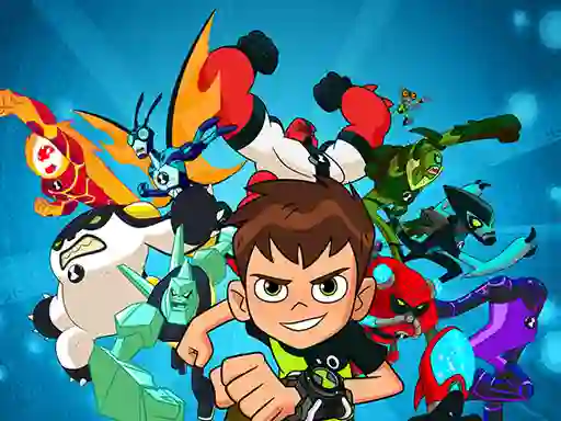 Leikur Ben 10 Hero time á netinu