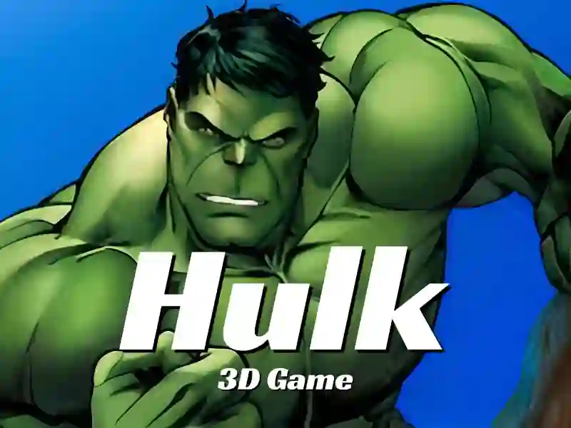 Leikur Hulk 3D Game á netinu