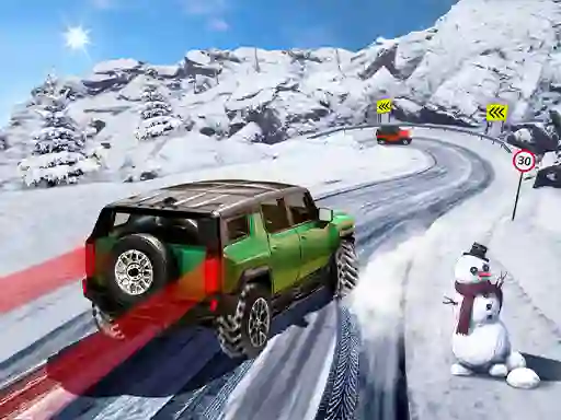Leikur Suv Snow Driving 3D á netinu