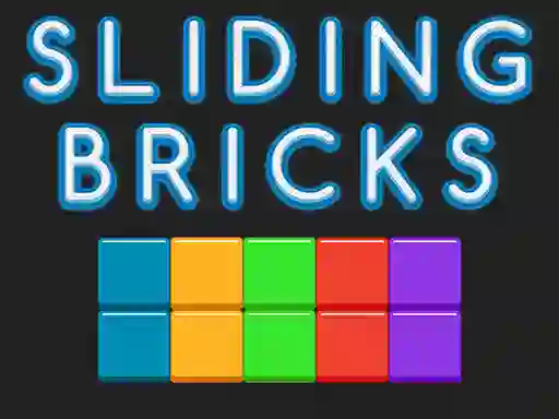 Leikur Sliding bricks á netinu