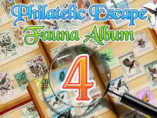 Leikur Philatelic Escape Fauna Album 4 á netinu