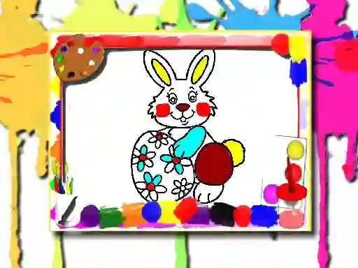 Leikur Easter Coloring Book á netinu