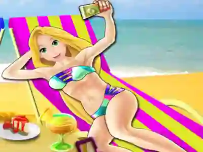 Leikur Princesses Perfect Tanning á netinu