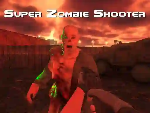 Leikur Super Zombie Shooter á netinu