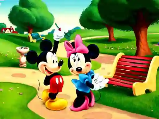 Leikur Mickey's Club House á netinu