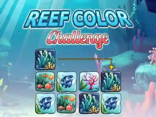 Leikur Reef Color Challenge á netinu