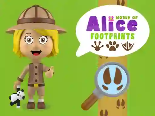 Leikur World of Alice Footprints á netinu