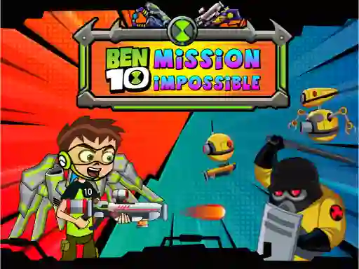 Leikur Ben 10 Mission Impossible á netinu