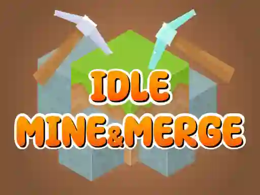 Leikur Idle Mine&Merge á netinu