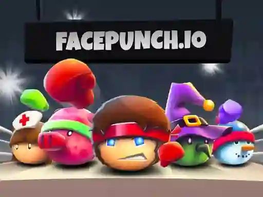 Leikur Face Punch.io á netinu