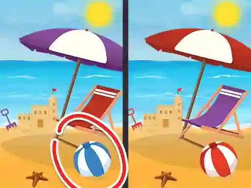 Leikur Spot The Difference Seasons á netinu