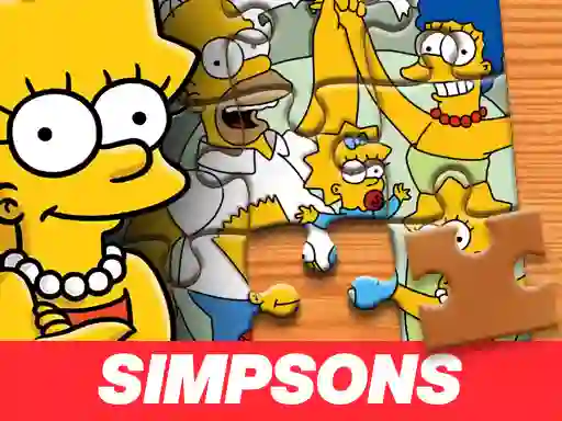 Leikur Simpson Jigsaw Puzzle á netinu