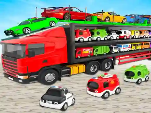 Leikur Euro truck heavy venicle transport á netinu
