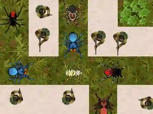 Leikur Spider Tower Defense á netinu