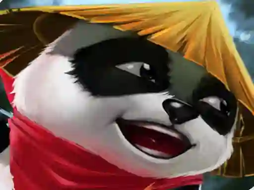 Leikur Bounce Bounce Panda á netinu