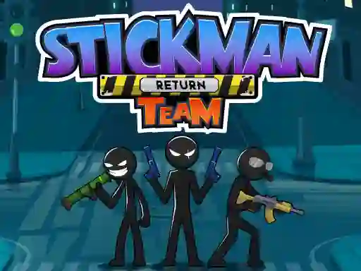 Leikur Stickman Team Return á netinu