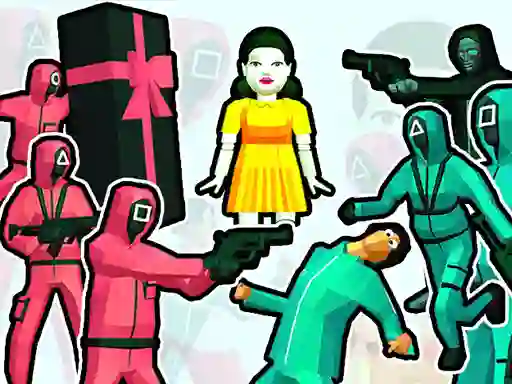 Leikur Squid Battle Simulator á netinu