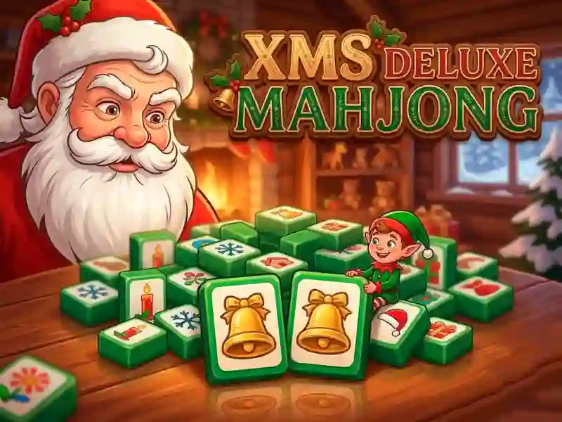 Leikur Xmas Mahjong Deluxe á netinu