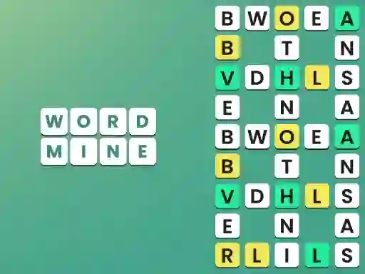 Leikur Word Mine á netinu