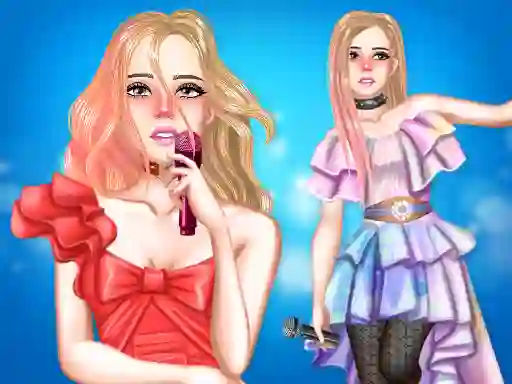 Leikur K-Pop Adventure á netinu