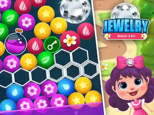 Leikur Jewelry Match 3 Kit á netinu