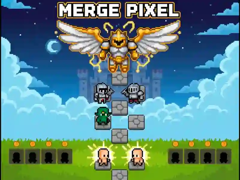 Leikur Merge Pixel á netinu