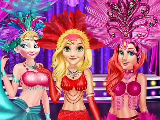 Leikur Princess As Los Vegas Showgirls á netinu