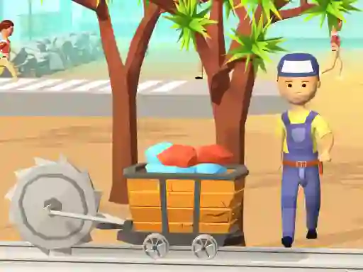 Leikur Stone Miner 3d á netinu