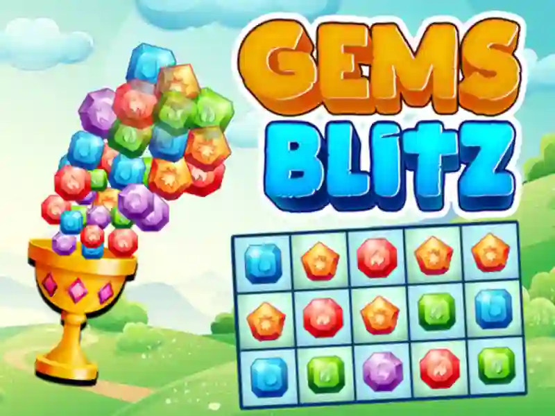 Leikur Gems Blitz á netinu