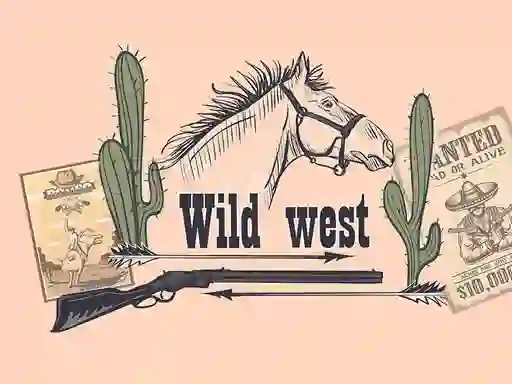 Leikur Wild Wild West Memory á netinu