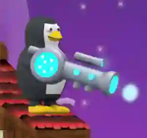 Leikur Penguin vs Snowmen á netinu