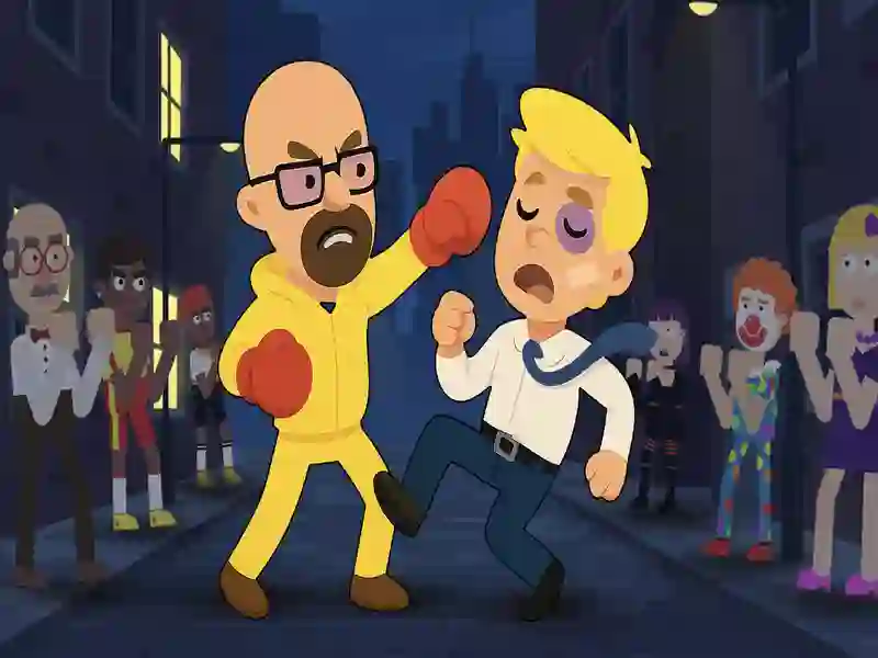 Leikur Drunken Fighter á netinu